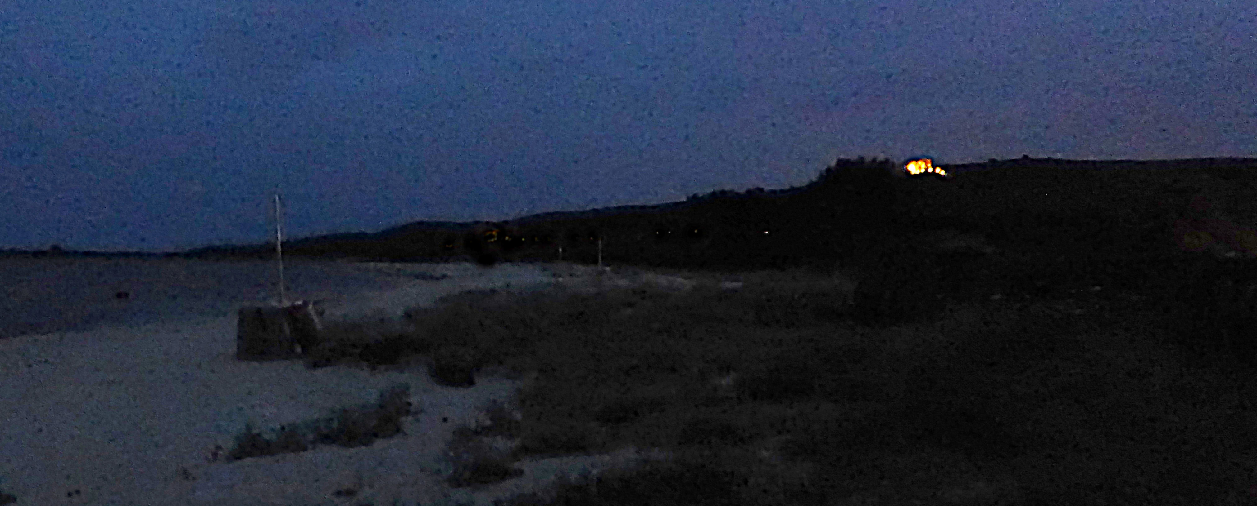 Frederico Costas Halbinsel im Hintergrund